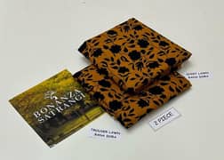 *Alhamdulilla* BONANZA BRAND  Original  *2Pc BANA DORA lawn* *