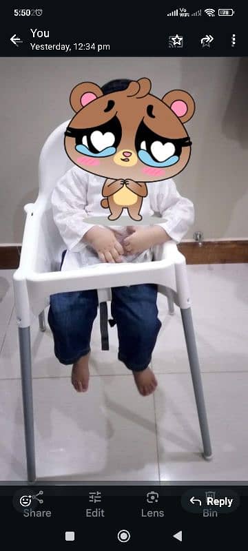 high chair imported company