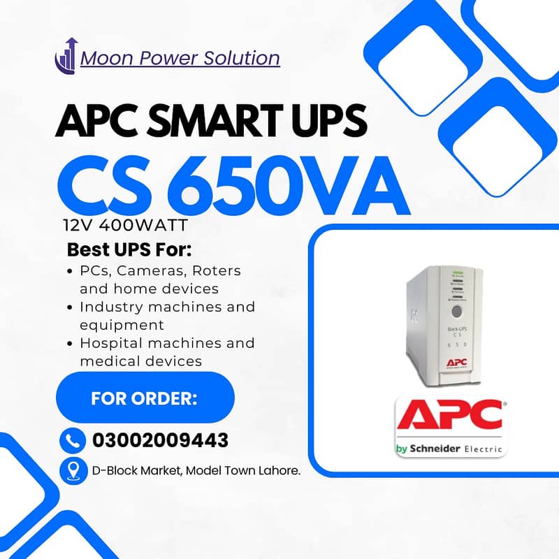 APC SMART UPS 750VA,1KVA,2KVA,3KVA, TO 500KVA ALL MODELS 6