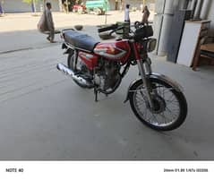 Honda CG 125 2016 model for sale