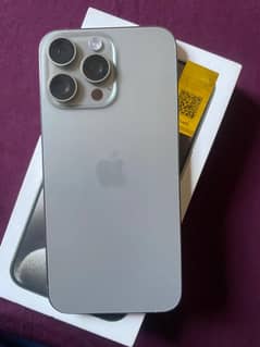 15 Pro Max 256GB FU 98-BH Physical + e-sim under warranty 12 13 14 16