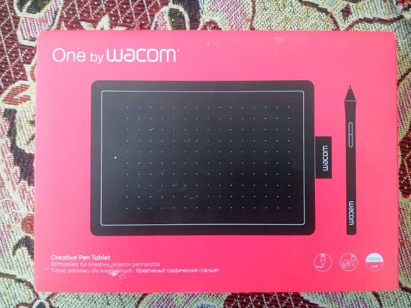 One by Wacom CTL-472 (Open Box) | Small Graphics Tablet for Beginners 0