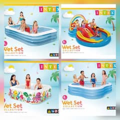 INTEX Swim Center Family Pool Inflatable Swimming Pool 03020062817