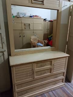 wooden dressing table