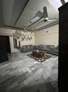 FLAT AVAILABLE FOR RENT IN GULISTAN E JOHAR BLOCK17 HAROON  ROYAL CITY  SWEET WATER GATED BOUNDARY WALL PROJECT
