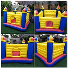 INTEX Jump-O-Lene ™ Castle Bouncer ( 69" X 69" X 53" )  03020062817 2