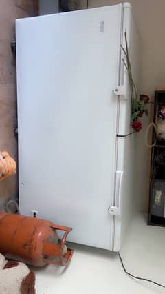 3 month used haier freezer double door