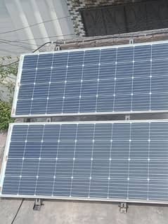 solar plates controller wire and stand