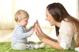i want nice female for baby care