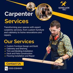 Wood Works | Carpenter Services | Kitchen Cabinet design
