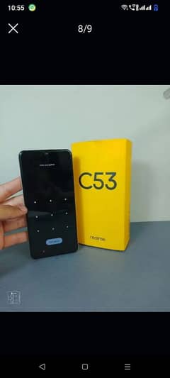 Realmi C53 with Original charger available