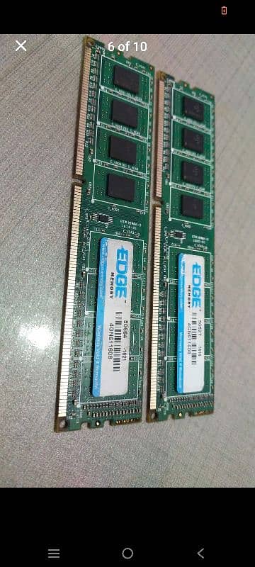 Selling core i5 3rd gen processor and DDR 3 ram 4+4 3