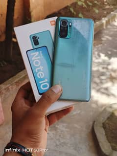 REDMI NOTE 1O 6/128 with bOx
