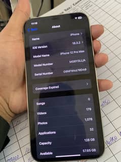 IPHONE 12 PRO MAX LLA 128 GB