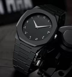 Arabic Aura watch with Stainless Steel Arabic