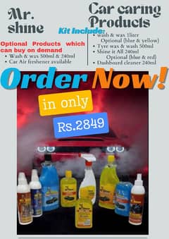 Car Wax and washing