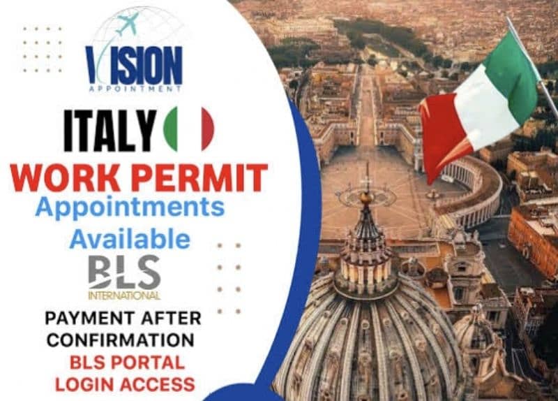 Italy visa / appointment/ file processing 0
