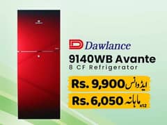 Fridge | Refrigerator | Dawlance | Glass Double Door | Installment