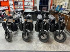 Crown Knight Rider Electric Scooty/Bike 2025 New Zero Meter