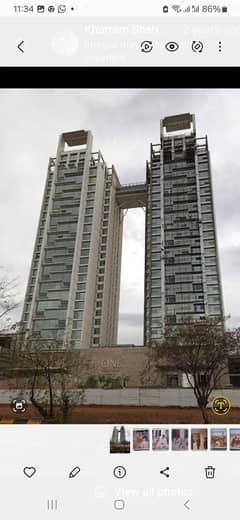 CONSTITUTION AVENUE TOWER 2 BED AND STUDY ROOM UN FURNISHED FLAT FOR RENT