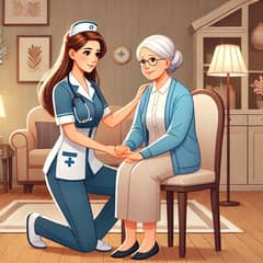 Female Patient Care Housemaid