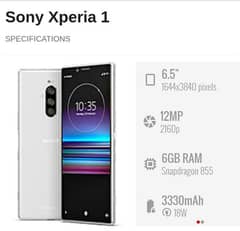 sony Xperia 1 non pta lush condition