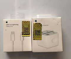 20 watts 3 pin adapter plus type c to ios cable  both r mercantile