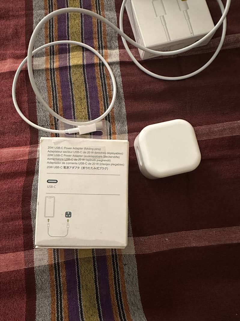 20 watts 3 pin adapter plus type c to ios cable  both r mercantile 1