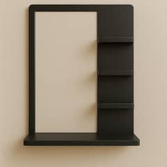 wall mounted mirror marble finish