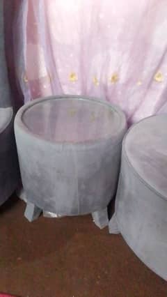 2 chairs with single table
