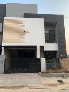 Luxury Modern House Double Story Brand New Solid  Designer House For Sale