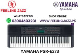 Yamaha PSR-E273 Digital Keyboard- Box Pack 2-Years Warranty