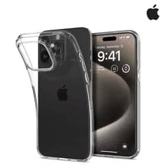 Transparent Mobile Cover - Sleek & Stylish Protection | Model : Iphon