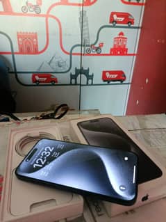 apple iphone 15 pro max complete box urgent sale wtp 0329=7012977