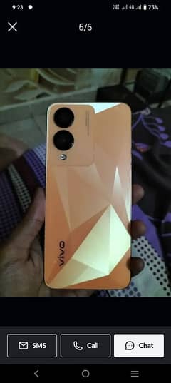 vivo y17s 6+6 128 gb. complete Saman panel change