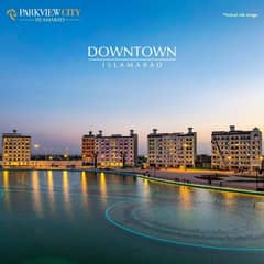 Lake Facing Prime Location Commercial Plot In Park View City Downtown Lahore