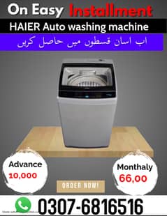 Haier Automatic washing machine 10 KG on Easy Installment