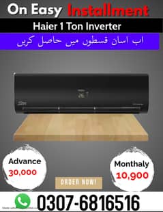 Haier  AC 1 ton inverter 13hfca star on Easy Installment