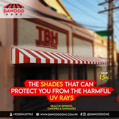 outdoor sun shades/awnings/canopies/tensile shades/car parking shade