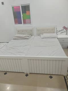 Kids bed double  2+4 baby bed with Mattress