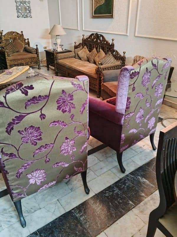 Sofa Set with Center Table set and Bed for sale 4