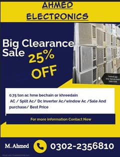 AC Sale & Purchase | Split, Inverter, Window ACs | All Brands | Best R