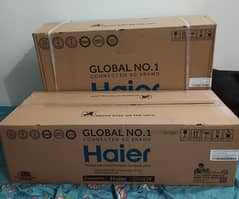 Haier AC 1 ton model 13HFAB-T3 bilkul new AC dabba pack for sale