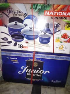 Non Stick Kitchen set and Junior dinner set