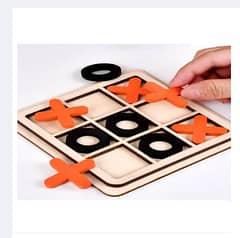 Wooden Tic Tac Toe – A Game of Strategy & Fun 