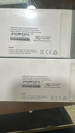 Box Pack New Apple Pencil 2nd Generation