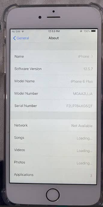 Apple IPhone 6 Plus PTA approved 16Gb 6