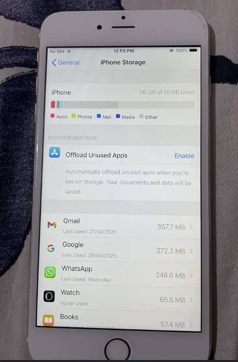 Apple IPhone 6 Plus PTA approved 16Gb 7