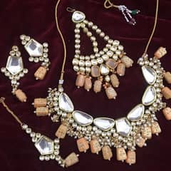 kundan jewellry set