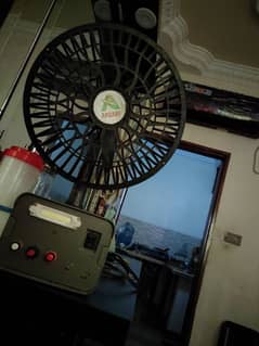 12 volt charging fan
